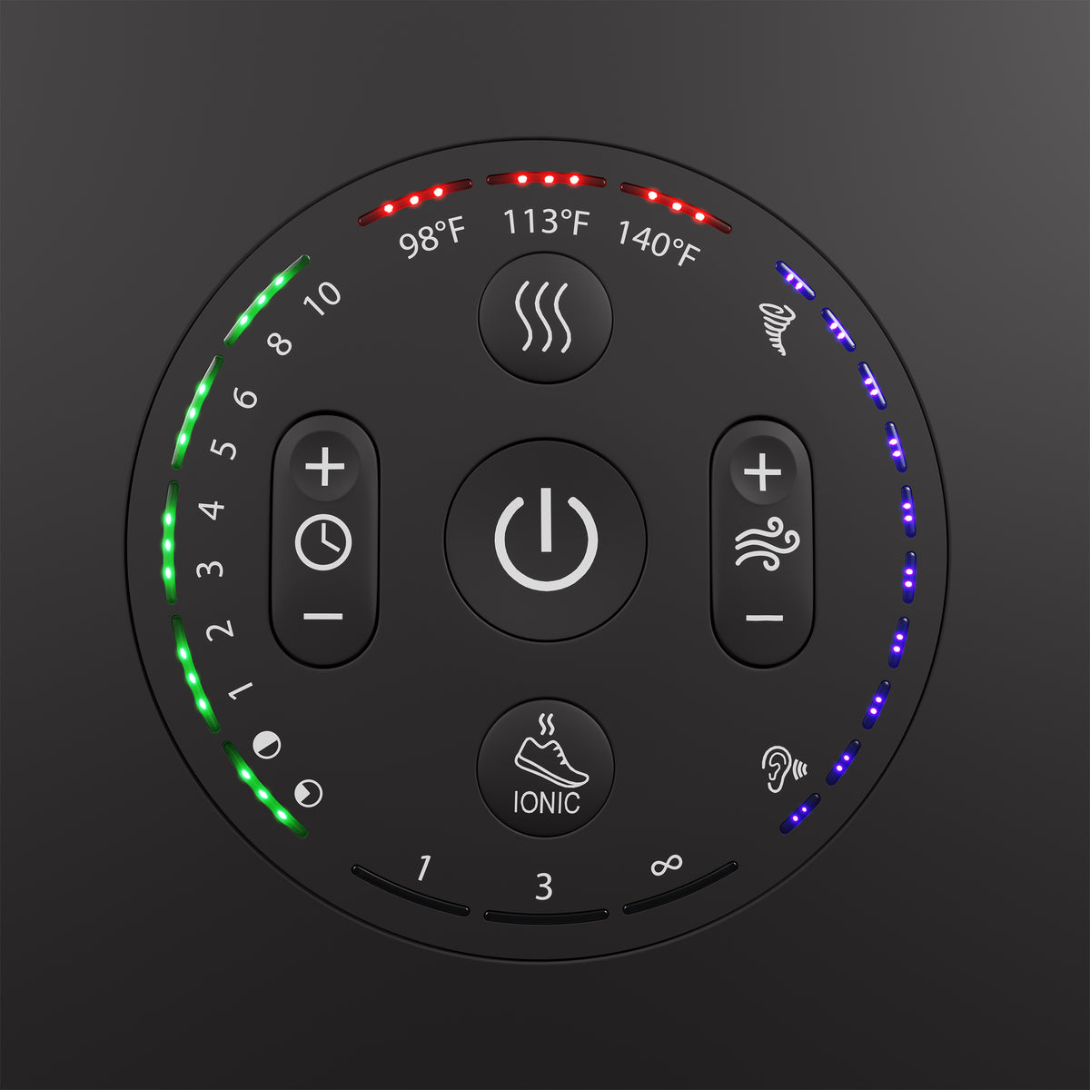Wall Black Ionic i3
