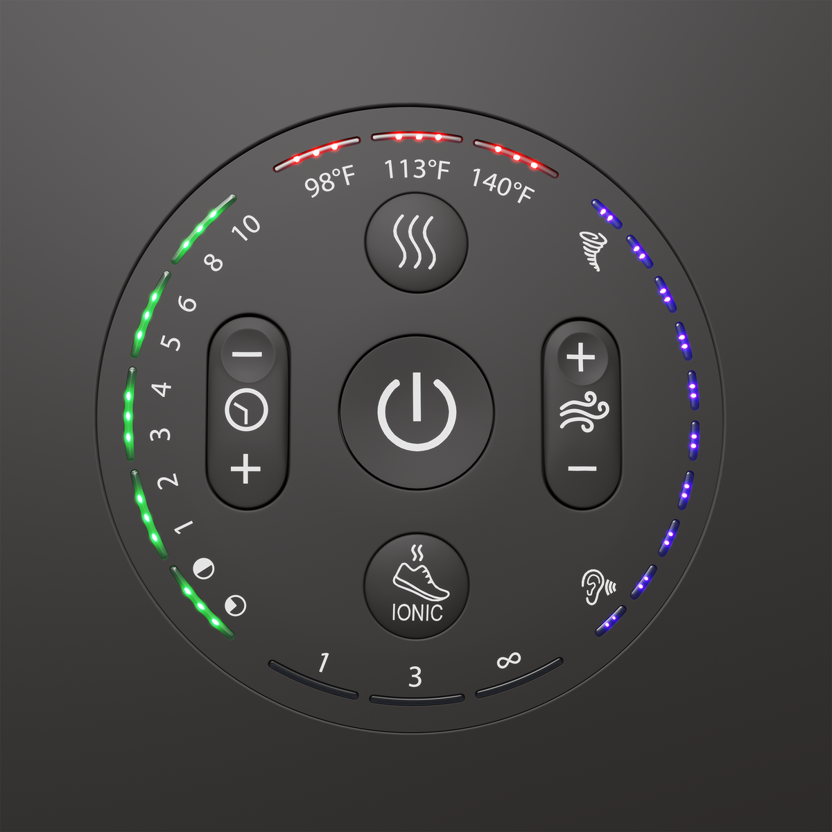 Buddy Black Ionic i3 XL